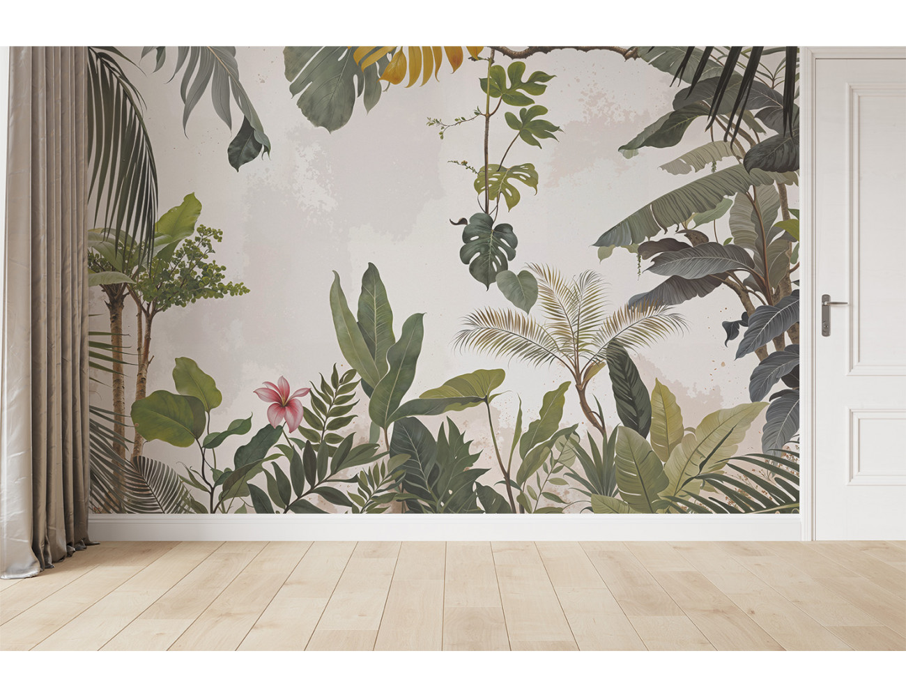 Papier peint jungle tropicale